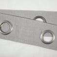 thumbnail image 6 of Lush Decor Faux Linen Grommet Colorblock Window Curtain Panel Single Linen 40X84, 6 of 11