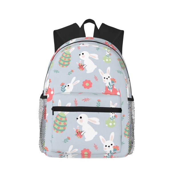Easygdp Bunny cartoon with easter Mochila Casual para Portátil, Mochila para Escuela, Viajes, Negocios