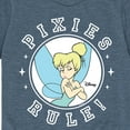 thumbnail image 3 of Tinker Bell - Pixies Rule  - Toddler And Youth Short Sleeve Graphic T-Shirt, 3 of 5