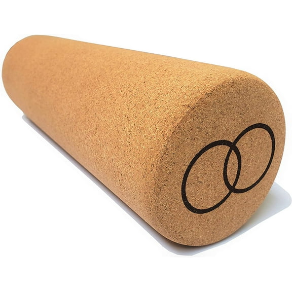 Orbsoul Cork Massage Roller - 100% All-Natural Spanish Cork, Eco-Friendly, for Muscle Pain and Tension Relief