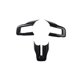 thumbnail image 1 of Cubierta de volante de coche ABS de fibra de carbono para Ford Mustang 2015-2020 Afortunado Sencillez, 1 of 5