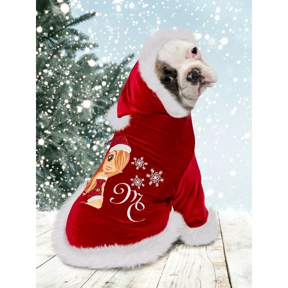 Mariah Carey Xmas Pet Costume S