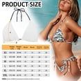 thumbnail image 3 of Yuyamidu Camo Fishing Womens Swimsuits 2 Piece Bathing Suit Thong Bikini Triangle Swimsuits 2 Piece String High Cut Cheeky Bathing Suits Woman XS, 3 of 8