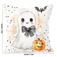 thumbnail image 3 of Halloween Pillow Cover 18x18 Inch Vintage Spooky Fall Festive Throw Pillow Case Soft Decorative Cushion Cover with Hidden Zipper,for Home Couch Bed Indoor Outdoor, 3 of 4