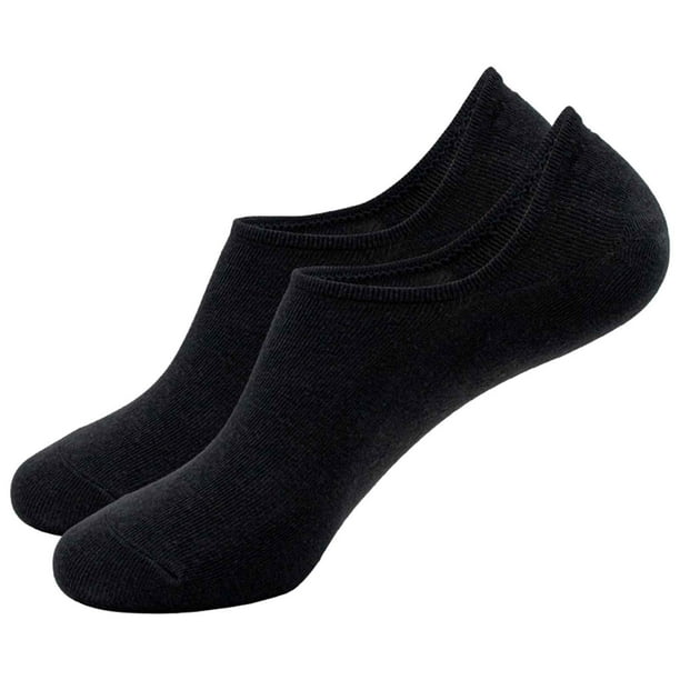 Calcetines deportivos para adultos, gruesos, con bucles, de algodón transpirable, corte bajo, antideslizantes, con soporte elástico para el arco, lavables a máquina, talla única.