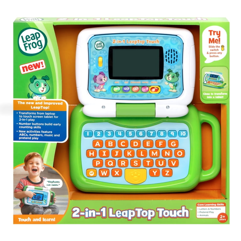 LeapFrog 2-in-1 LeapTop Touch Learning Laptop for Kids - Walmart.com