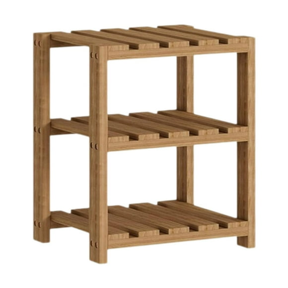Siruishop Wooden Router Shelf 3 Tier Projecting Tool Stand for Office Living Room Home