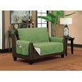 thumbnail image 1 of Classic Reversible Quilted Waterproof Furniture Protector Diamond Design (Sofa, Sage/Taupe), 1 of 1
