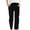 Black, variant on Bmawag Casual Pants for Women Plus Size Athletic Active Casual Loose Fit Pant Elastic Waist Drawstring Straight Leg Casual Loose Fit Solid Color Long Pants for Women with Pockets Wine XL