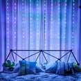 thumbnail image 6 of Sinhoon Christmas Decorations Outdoor Star Lights, 320 LED Curtain String Lights, Star Hanging Christmas Tree Topper Lights for Holiday, Wedding, Party, New Year, 6 of 9