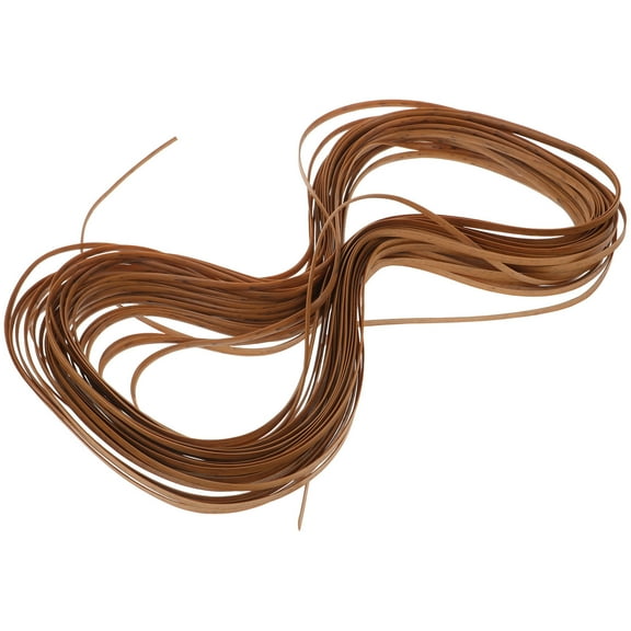 HOMEMAXS 1 Roll  Plastic Rattan Chair Kit Repair Material For Woven Bench Chair Table Repairing Fake Rattan