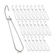 thumbnail image 1 of 24 ganchos para colgar patrones de costura, ganchos para hacer patrones, ganchos de papel para plantillas, ganchos de almacenamiento de papel de metal, 1 of 8