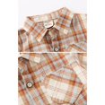thumbnail image 5 of GYRATEDREAM Boys Button-Down Shirts Kids Button Down Plaid Shirt Casual Long Sleeve Shirt Tops Boys and Girls Fall Plaid Jacket for 2-9Y, 5 of 9