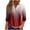 Red TT, variant on TAGOLD Summer Tops T-shirt Blouse for Womens,Women's Fashion Solid Long Sleeve Blouse Buttons V Neck Casual Tops