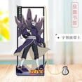 thumbnail image 4 of Marcadores de metal de Naruto, figura de anime, Itachi Sasuke, 9 x 4 cm, marcadores de lectura, colección de fans, papelería, decoración, regalo de vacaciones, 4 of 5