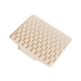 thumbnail image 2 of Tapete de silicona para secar platos, resistente al calor, para debajo del fregadero y el refrigerador. Beige, 2 of 9