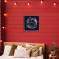 thumbnail image 4 of Stupell Industries Farmhouse Noel Holiday Wreath Gray Floating Frame Canvas Art, 18 x 18, by Victoria Barnes, 4 of 8