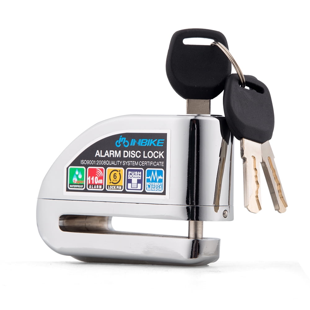 bike lock with alarm