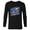 Black, variant on Young Jedi Adventures Logo with Character Art - Long Sleeve T-Shirt for Men - Customized-Black