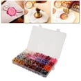 thumbnail image 4 of 200/600 unidades de de cera de sellado octogonal letras Premium tarjetas de cera pastillas de sello franqueo decoración de 600x rosa púrpura Macarena Perlas de cera de sellado, 4 of 8