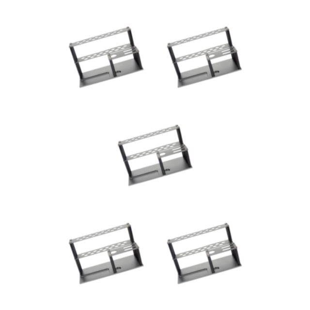 Vogacara Destornillador Organizador Bastidor Soporte para destornillador Soporte Bandeja para tornillos Titanio Type2 NO2