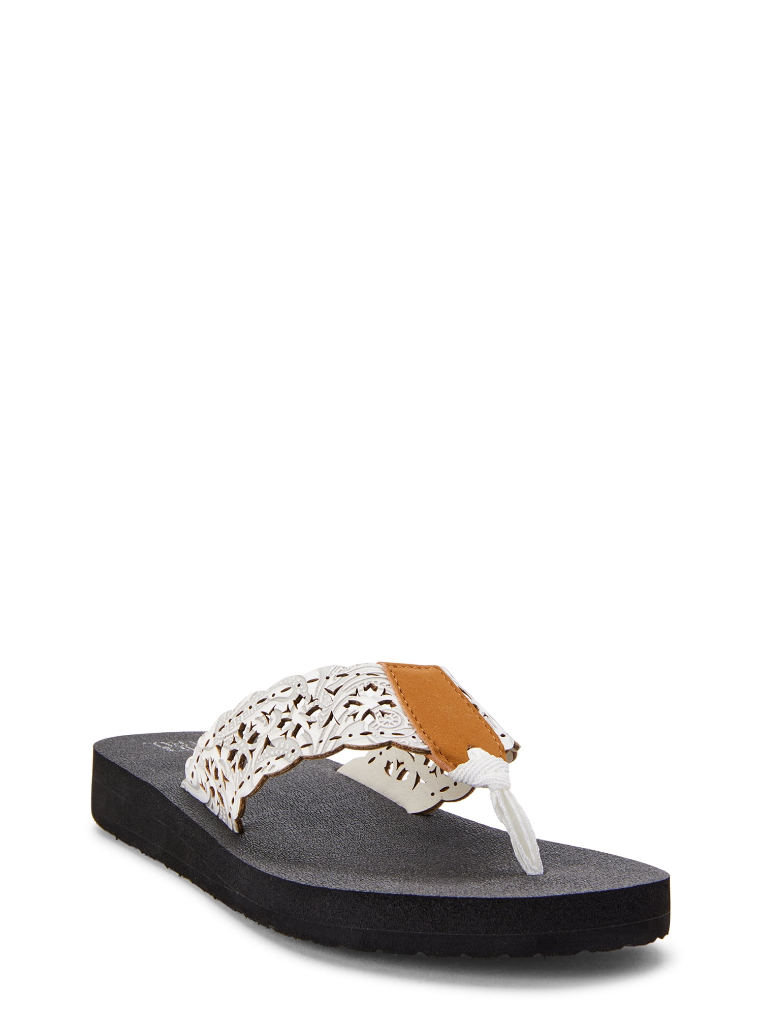 time and tru comfort sole flip flops