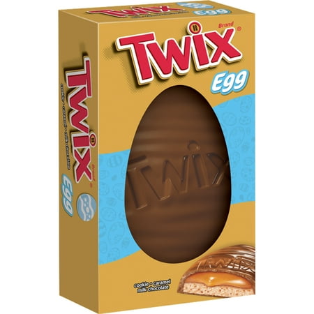 Twix Caramel Cookie Chocolate Easter Egg Candy, 5 Oz.