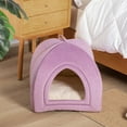 KASENTEX Cat Bed for Indoor Cats, 2in1 Cat House Pet Supplies for