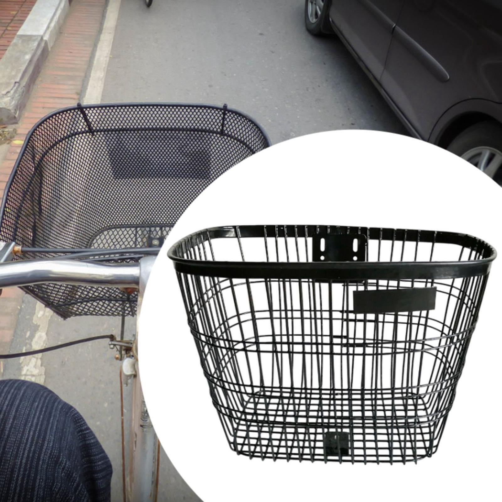 lacooooppia Bike Front Basket Detachable Carrier Basket for Riding Sports