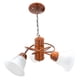 thumbnail image 1 of Candil De Techo Luz Ideal, Átomo Madera 3 Luces.., 1 of 3