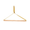 thumbnail image 1 of DOLITY PU Leather Clothes Hanger Camping Towel Rack for Closet Laundry Room Bedroom, 1 of 9