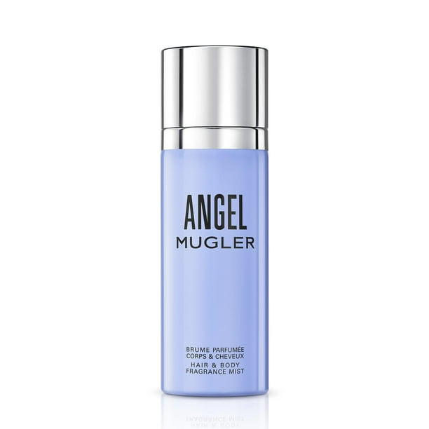 Mugler Angel Hair & Body Mist - Perfume para mujer Ambery & Woody - 3.3 onzas líquidas
