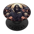 thumbnail image 1 of PopSockets, adhesivo PopGrip, amante de los libros, ratón de biblioteca gótico, 1 of 6