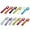 Purple, red, white, orange, blue, green, transparent and opaque, variant on 6 Pcs jar key opener,plastic jar opener for weak hands and for elderly Children,easy hand held jar opener (Purple, red, white, orange, blue, green, transparent)