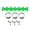 Green, variant on Head Pipe Guard Flexible Exhaust Heat Motorcycle Modified Accessory Exhaust Insulation Muffler Protections Cover