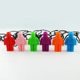 thumbnail image 3 of Collar de masticación de robot para niños, niños o niñas - El motor sensorial oral ayuda a morder juguetes para autismo, TDAH, lactancia de bebés o necesidades especiales - Reduce la masticación de mordeduras para niños adultos masticadores, naranja-naranja- Sailing Electrónica, 3 of 5