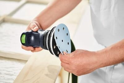 Random Orbital Sander ETS 125 REQ-Plus, Corded Electric Variable Speed Orbital Sander with Dust Removal System