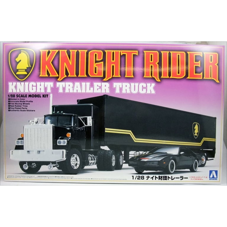 1/28 ナイトライダートレーラー　　 Knight trailer truck Aoshima 1/28 Knight Rider - Knight Industries Toy Collectables