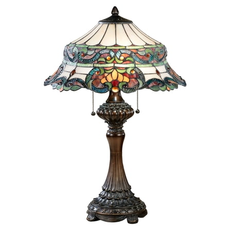 Grace Stained Glass Table Lamp Multi Jewel Multi Jewel