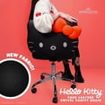 thumbnail image 6 of Impressions Vanity Hello Kitty Faux Leather Armless Swivel Vanity Chair with Adjustable Height, 6 of 8