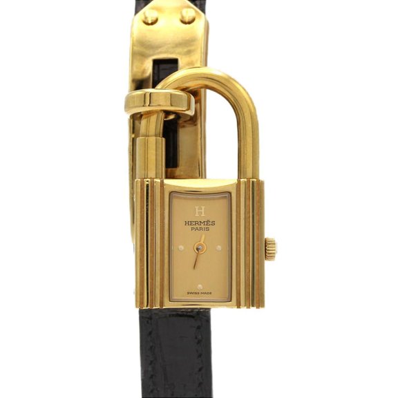 Pre-Owned Hermes Kelly GP KE1.201 Quartz Watch