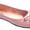 Pink, variant on Womens Ballerina Ballet Flats Shoes Leopard & Solids 8500 Black 8