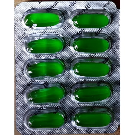 50 Evion Capsules Vitamin E For Glowing Face,Strong Hair,Acne,Nails, Glowing Skin 400mg