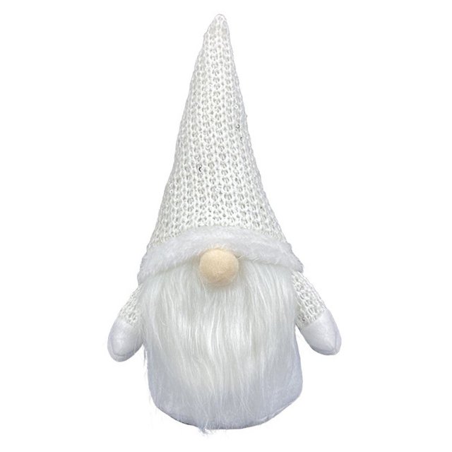 Non-Woven Fabric Cone Figurines & Knick-Knacks White