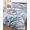 Navy, Azure, White, variant on Quilts Queen Size Bedding Set, Blue Turtle Coastal Reversible Summer Quilt 3 Pieces, Summer Beach Coral Conch Shell Lightweight Bedspreads Coverlets with 2 Pillow Shams for All Seasons
