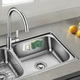 thumbnail image 5 of Stainless Steel Sponge Storage Cup, Non-Perforated Sink Organizer, Self-Adhesive Small Items Holder for Kitchen, Bathroom, and Utility Spaces, 5 of 9