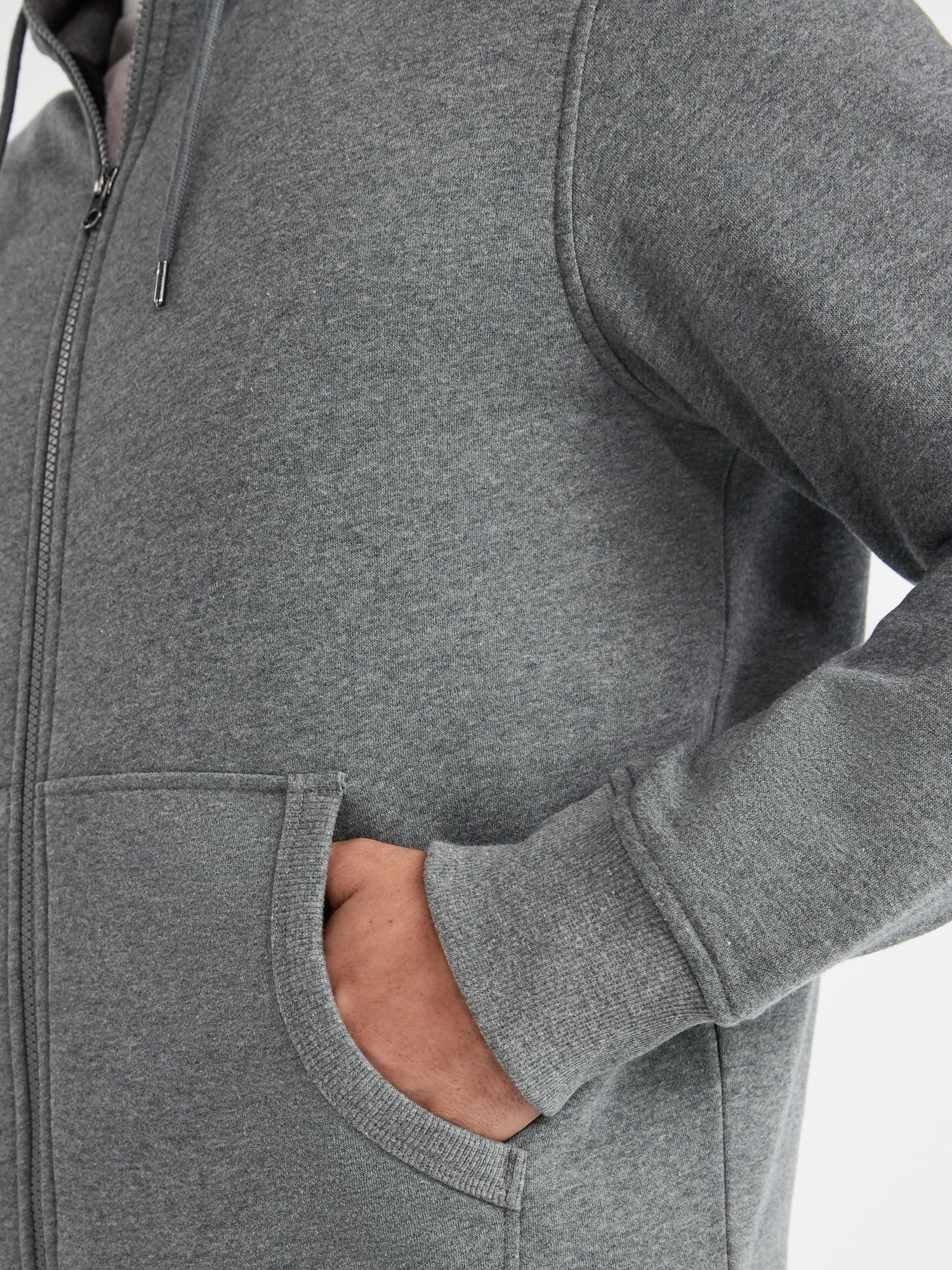 George Men's High Pile Fleece Thermal Hoodie, Sizes S-3XL