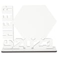 thumbnail image 4 of Minkissy Cadre Photo d'École en Bois Blanc Accessoire Photo Design Classique 1 Pcs, 4 of 6
