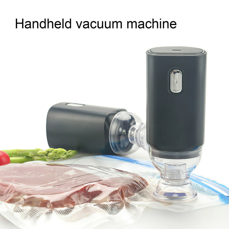 5pcs Portable Electric Handheld Vacuum Sealer With Reusable Bags And Mini  Pump - Save Food And Money With This Small Machine, For Food Storage, Great  For Vac Storage, Meal Prep Or Sous