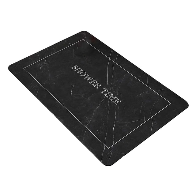 Alfombra de ducha Macarena antideslizante absorbente de agua 45cm x 70cm estilo C